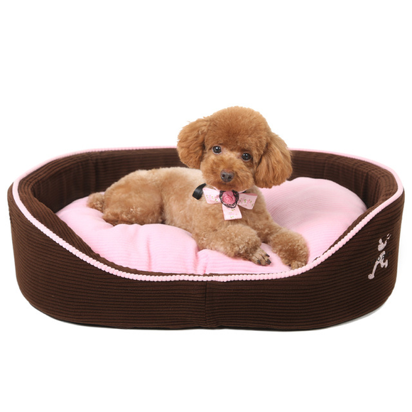 Puppy Cat Dog Pet Bed with Double Sided Sofa Cushion,Waterproof Bottom Most Lovely Pet House Gift